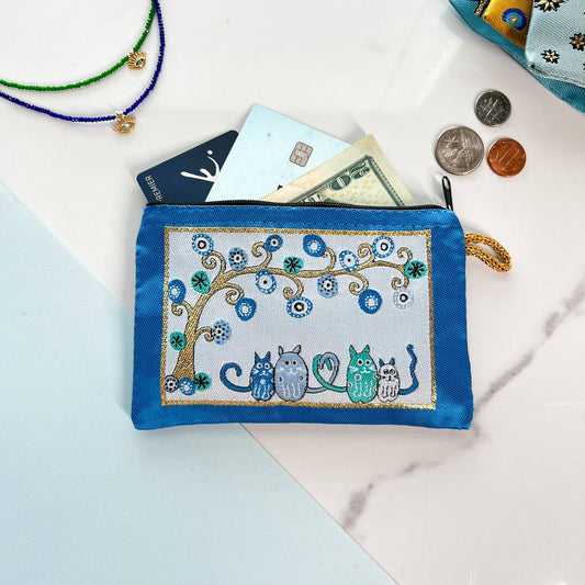 artisan zippered pouch for protection and style