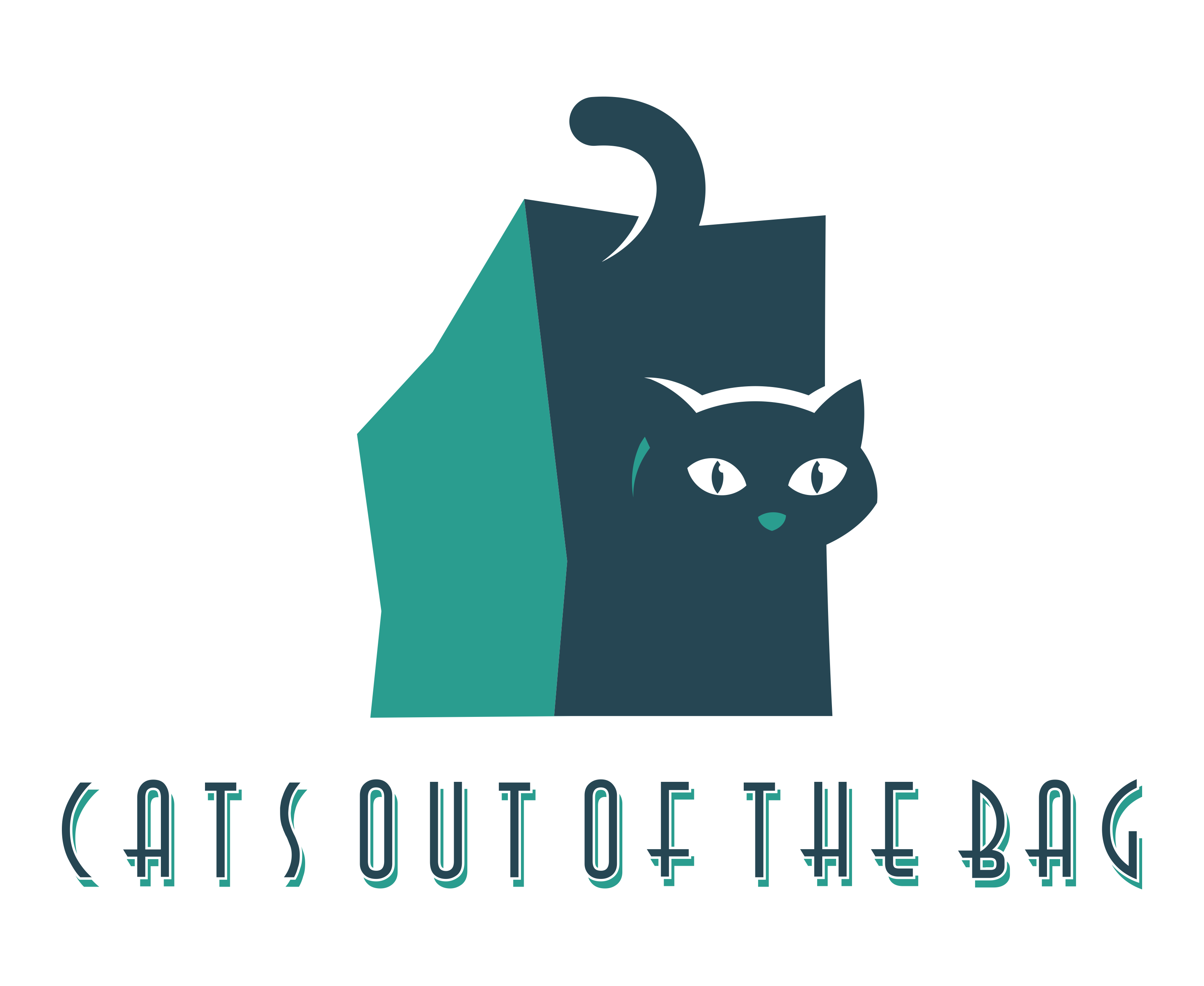 logo cats out of the bag